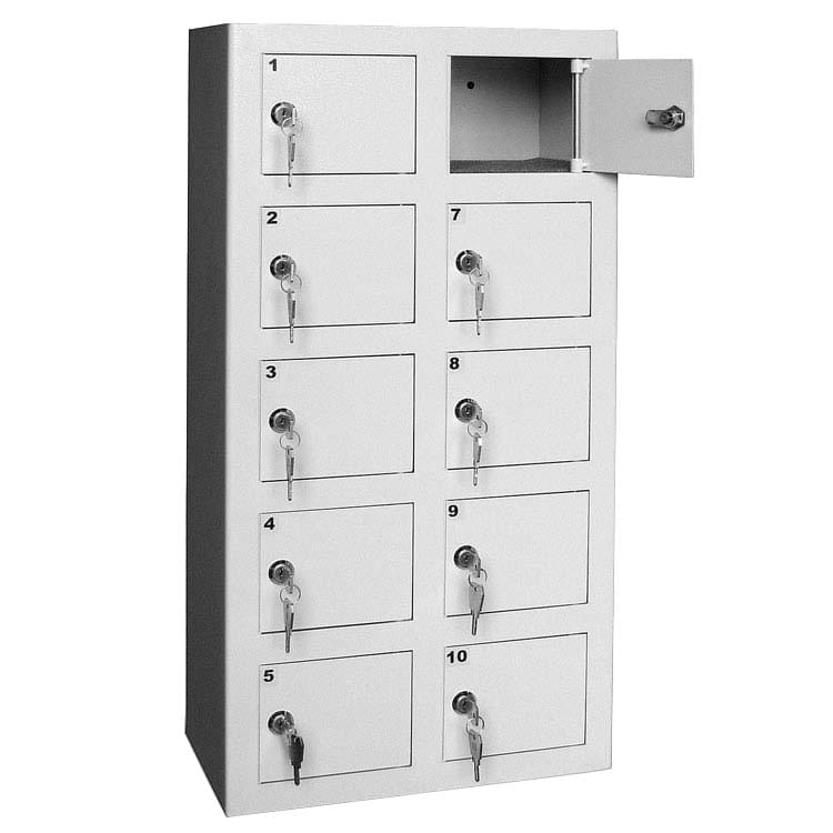 Armoire smartphone - 2 X 5 cases (10 casiers)