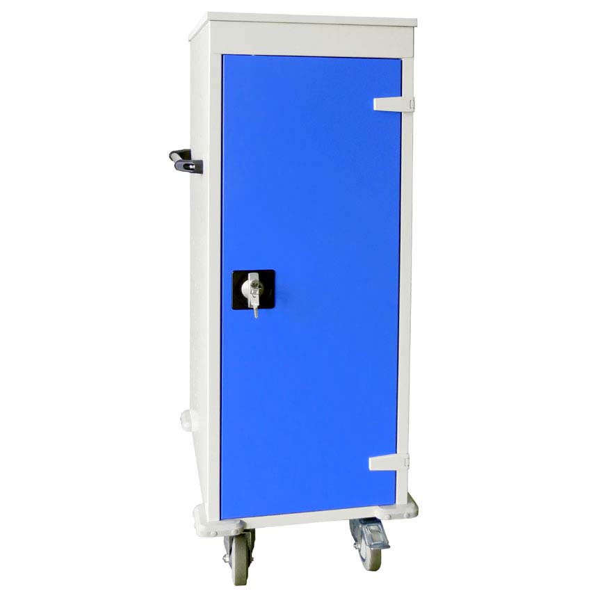 Armoire mobile PC/Tablette alimentée - 1 X 10 cases