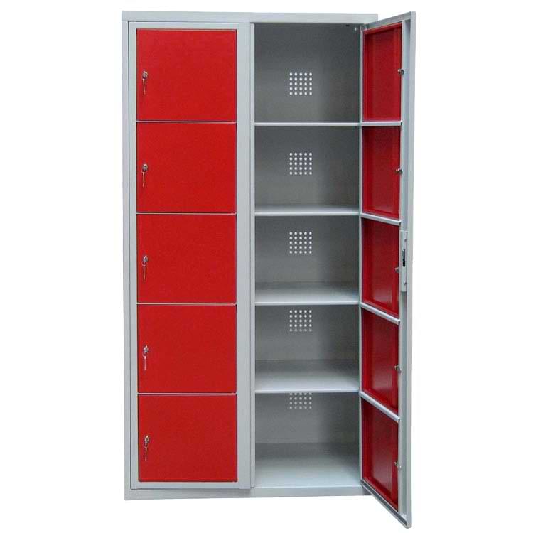 Armoire casiers visitables - 2 colonnes X 5 cases