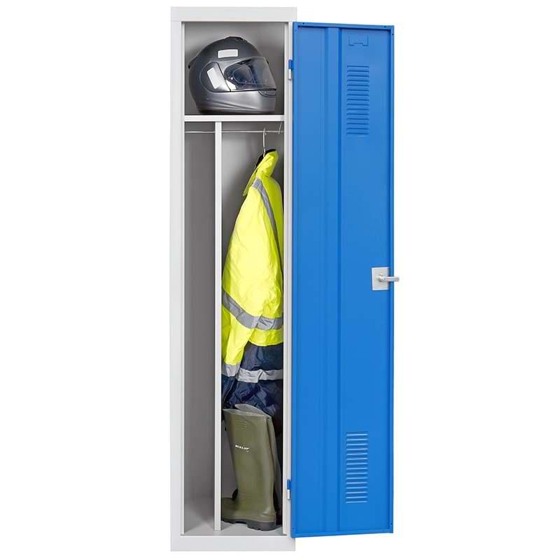 Vestiaire monobloc industrie salissante sur socle - 1 case