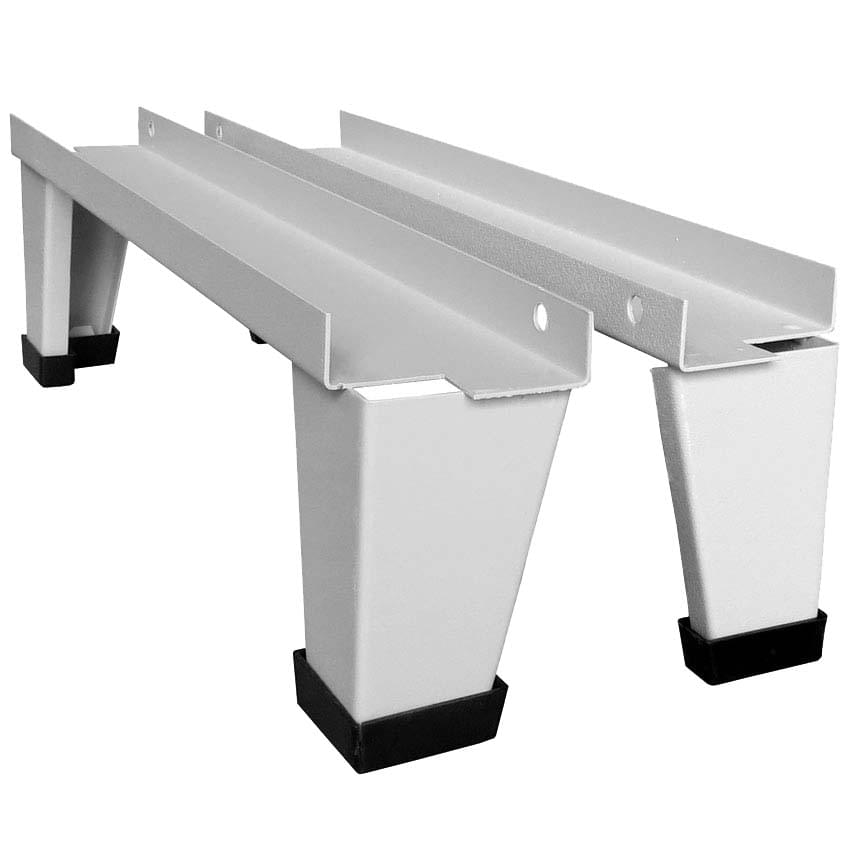 Option : Jeu de pieds emboîtables H. 125 mm - Gris