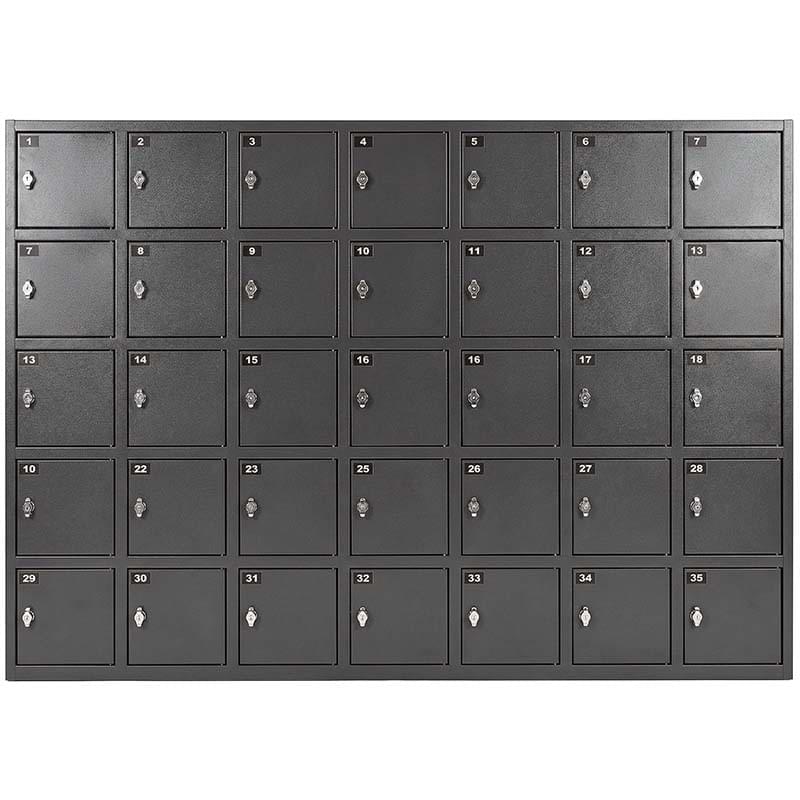 Armoire smartphone - 7 X 5 cases (35 casiers)