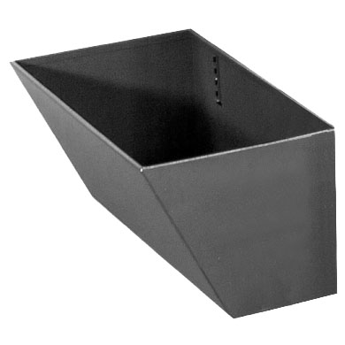 Option : Panier poubelle H. 145 X L. 350 mm