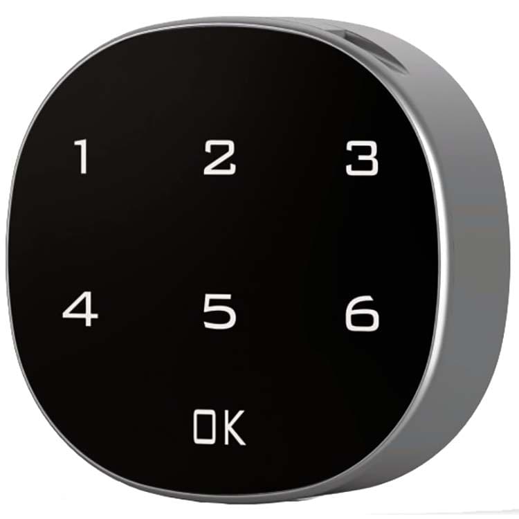 Option : Serrure à code tactile RFID + Clavier (Mode réversible public/privé)