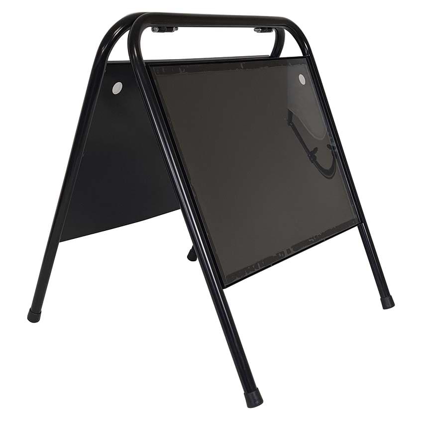 Chevalet porte-affiche format A3 noir