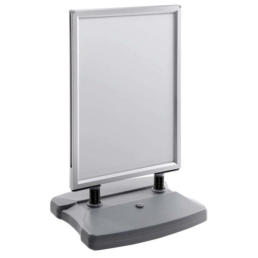 Porte affiche socle lestable roulettes - Affichage 816 X 566 mm (A1)