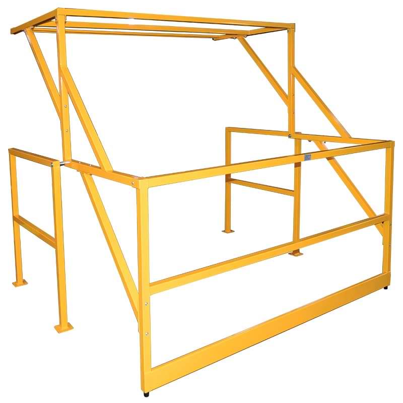 Barrière écluse basculante - L. 2042 mm