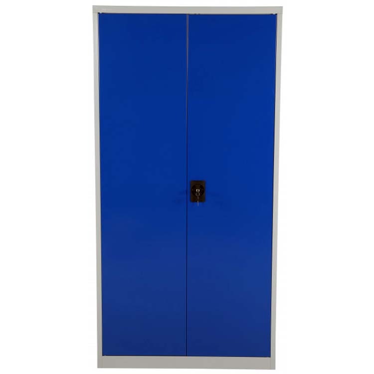 Armoire rangement Eko - Gris RAL 7035 / Bleu RAL 5010