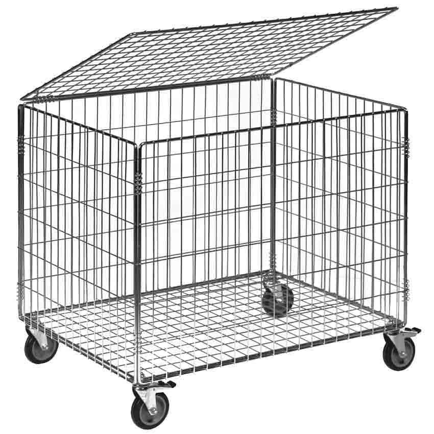 Option : Couvercle pour corbeille de transport