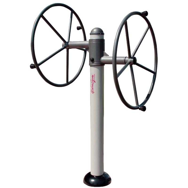 Module fitness extérieur - Grandes roues