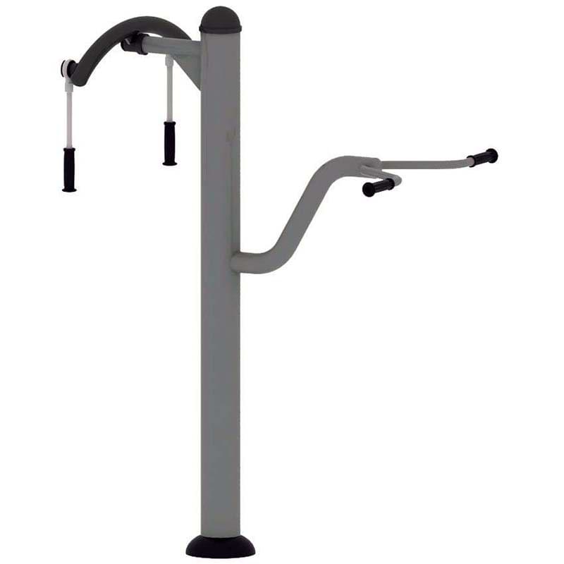 Module fitness extérieur PMR - Etirement dos et bras