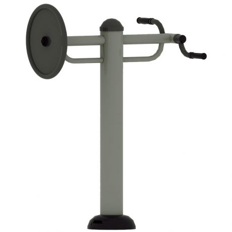 Module fitness extérieur PMR - Disque et pédalier bras