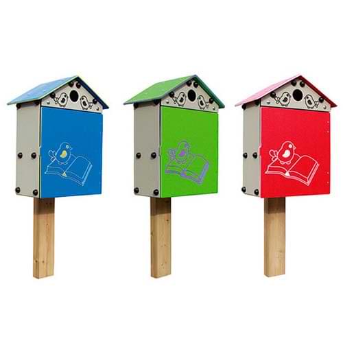 Boites à livres - 3 coloris disponibles