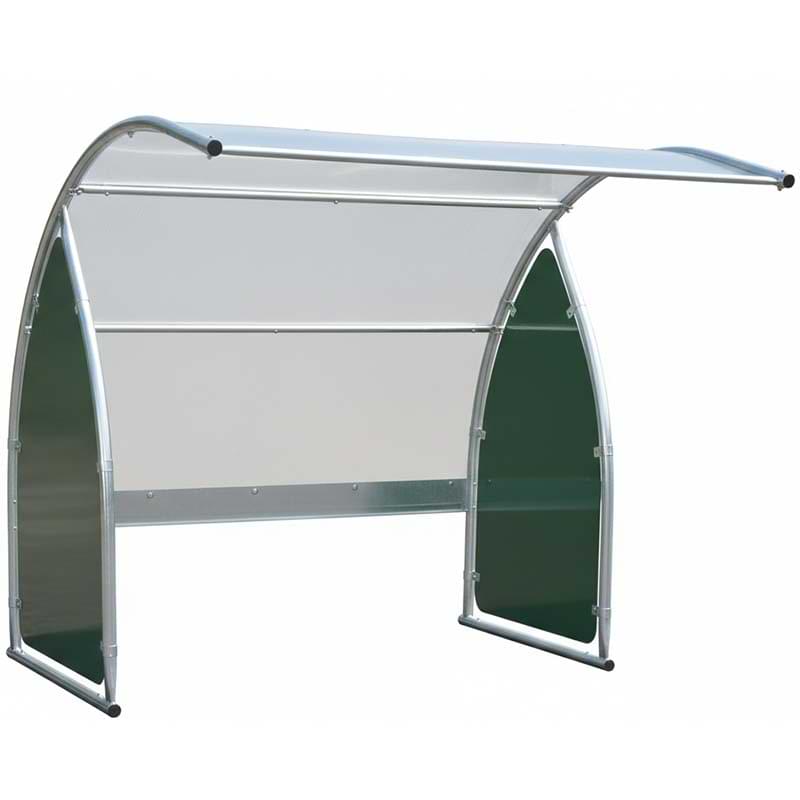 Abri à vélos acier galvanisé - Module initial - L. 2200 mm