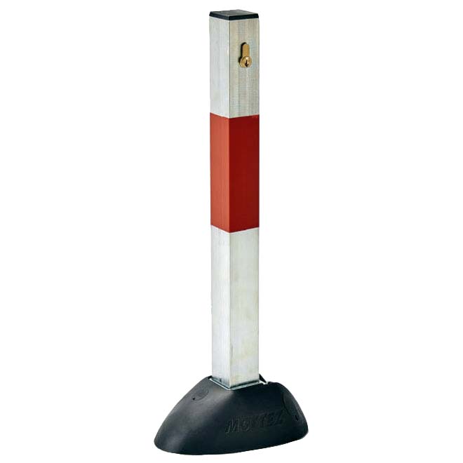 Poteau galva bloc parking - Version clé identique (toutes les clés ouvrent tous les blocs)