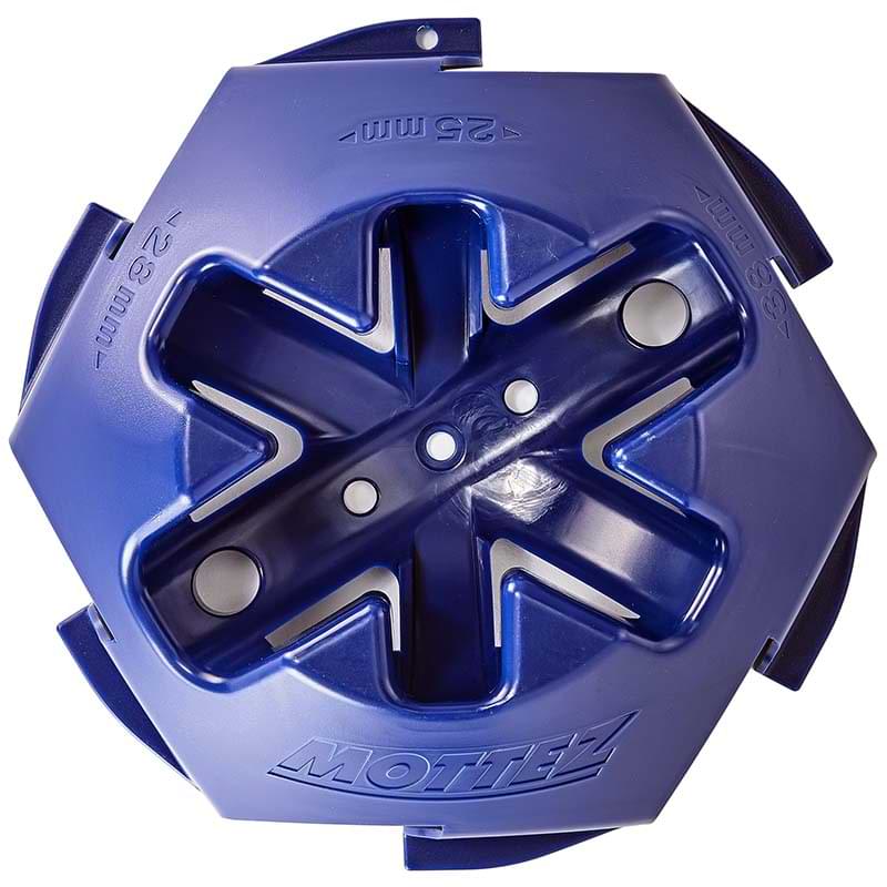 Support trottinette au sol polyéthylène - Bleu RAL 5002