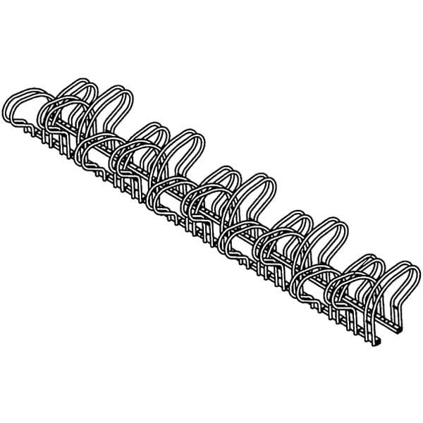 Support cycle face à face 20 places - L. 403 cm