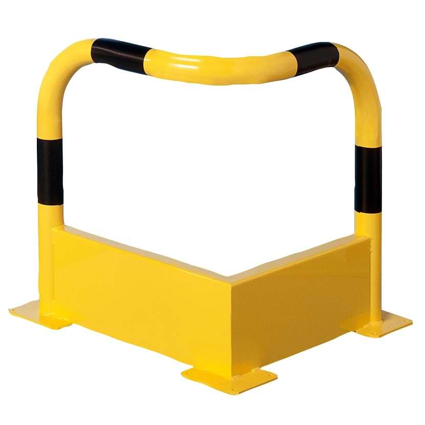 Arceau d'angle avec plinthe - H. 70 X L. 50 X 50 cm