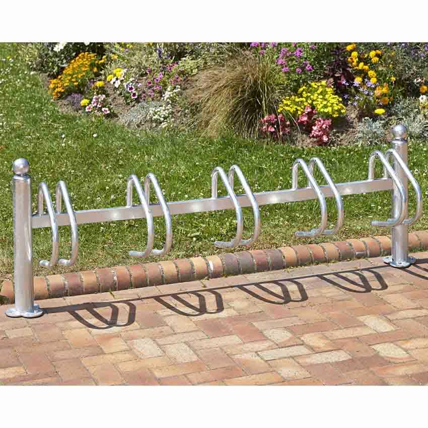 Râtelier range-vélos 5 places - Vert