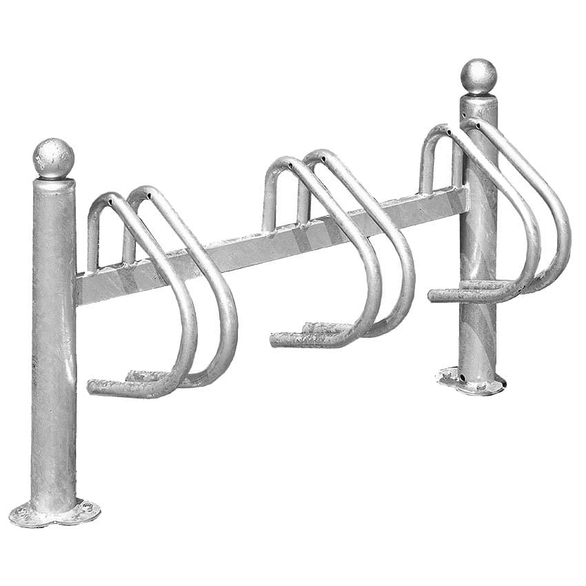 Râtelier range-vélos 5 places - Vert