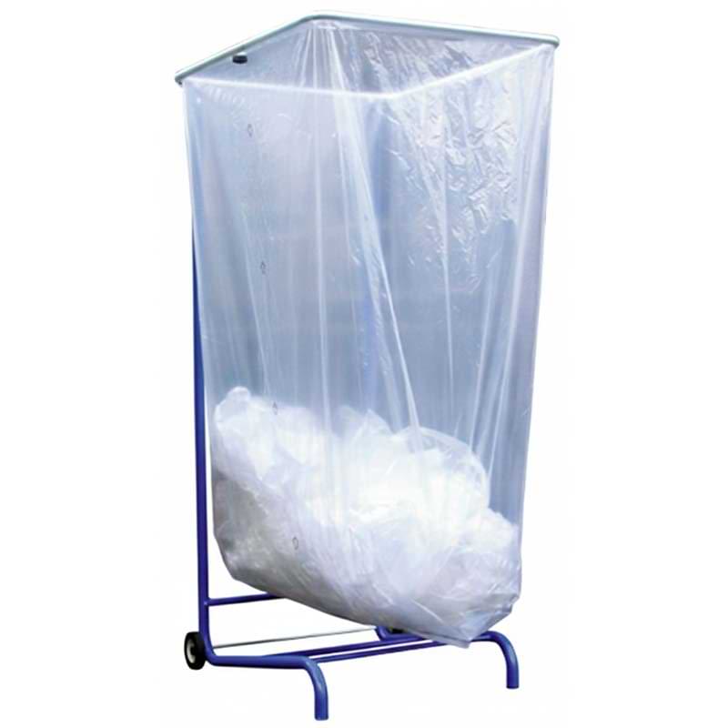 Support sac poubelle réglable 1000 / 1500 / 2500L - Bleu