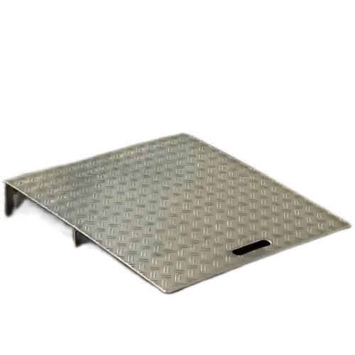 Rampe accès simple aluminium - Hauteur 70 à 120 mm