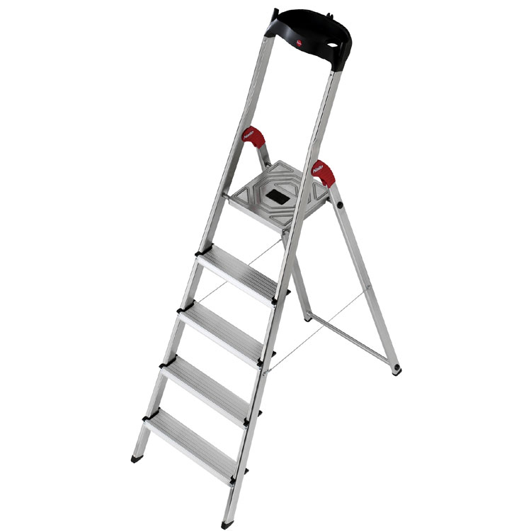 Escabeau alu L60 - 5 marches