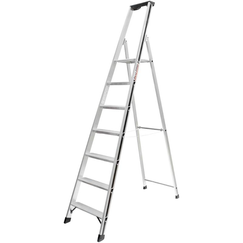 Escabeau aluminium à plateforme simple accès – 7 marches
