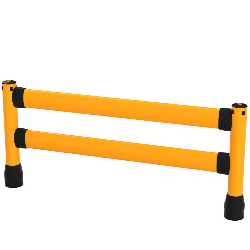 Barrière protection flex H. 1170 X L. 2642 mm - Noir / Jaune