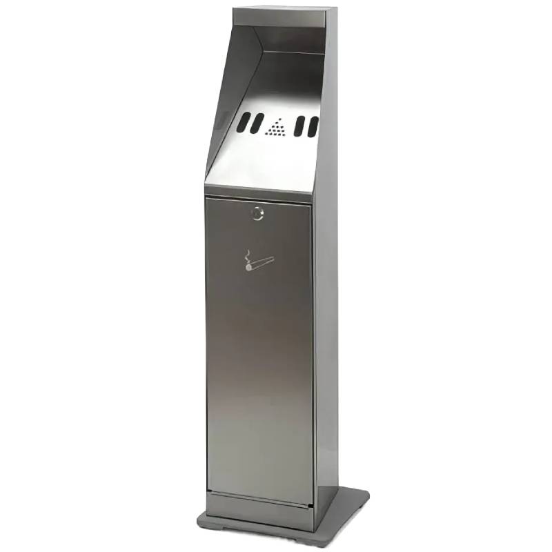 Cendrier extérieur sur pied 4,4 L – inox