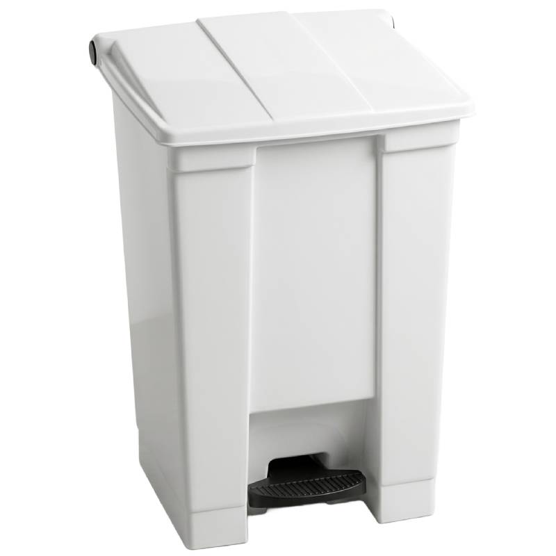 Collecteur à pédale Step-On 45L - Blanc