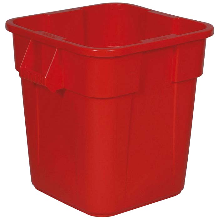 Collecteur carré Brute - Gris - 151L