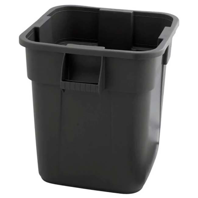 Collecteur carré Brute - Gris - 151L