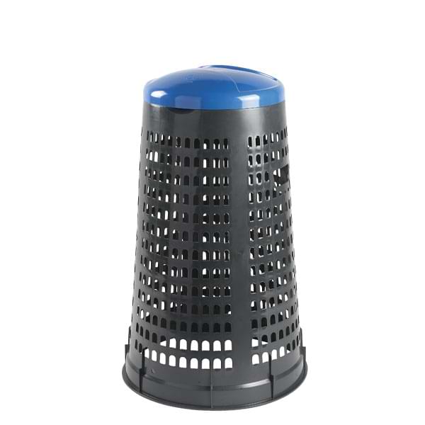 Poubelles extérieures plastiques perforées
