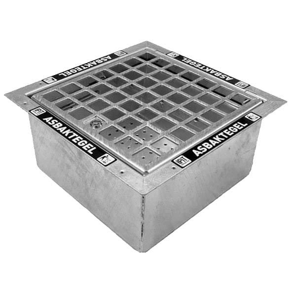 Cendrier de sol DropPit Basic - 340 X 340 mm