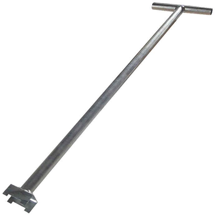 Clé confort pour cendrier de sol DropPit - L. 84 cm