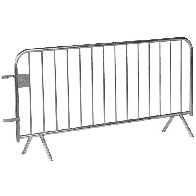 Barrière de police éco 2 m - 14 barreaux