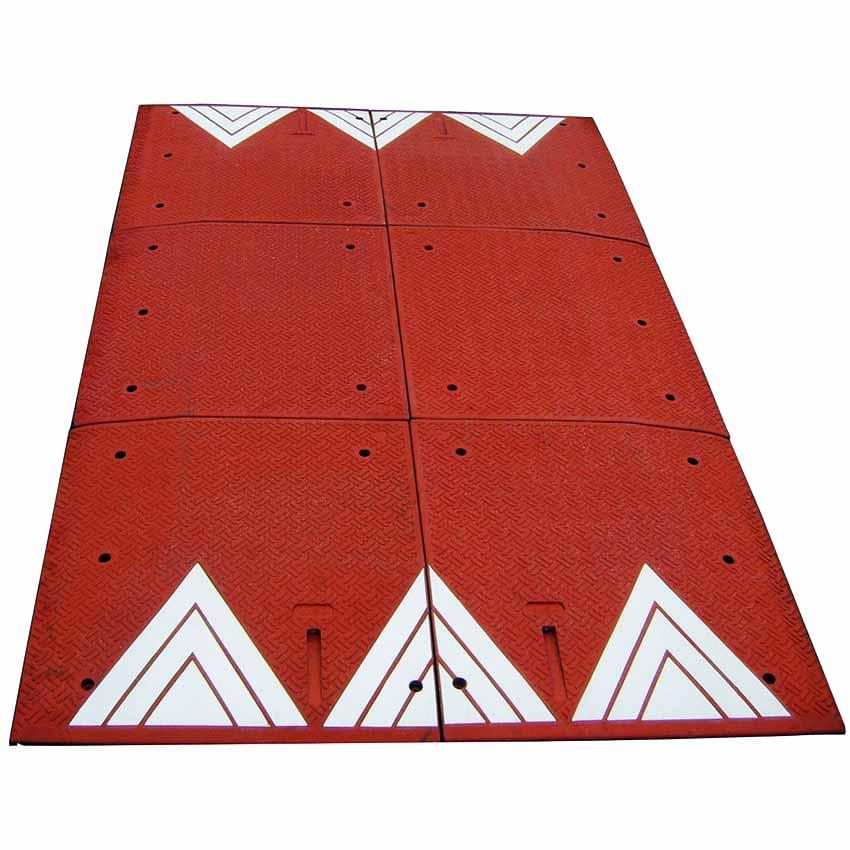 Coussin ralentisseur berlinois 6 éléments - Rouge