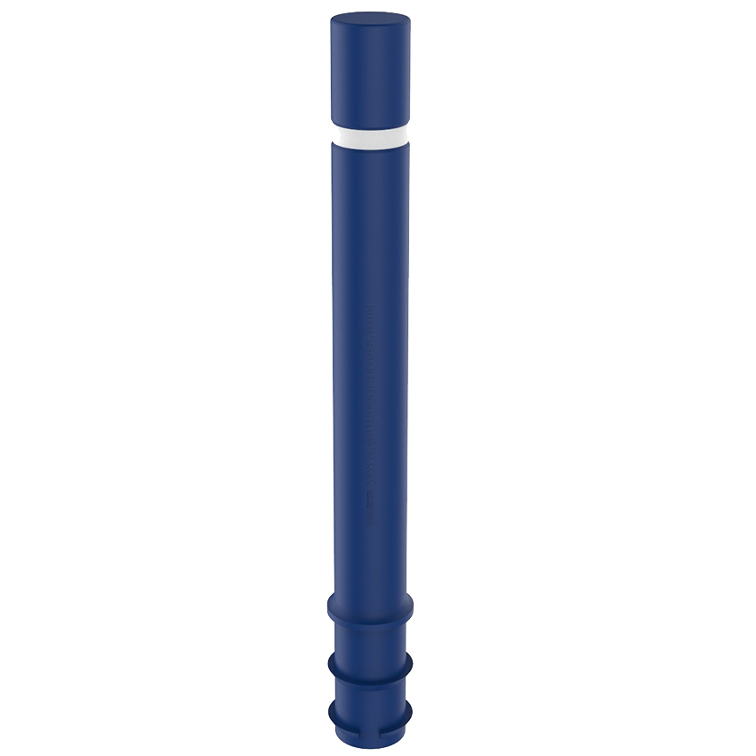 Potelet flexibilité totale D. 100 X H. 1000 mm - A sceller - Bleu