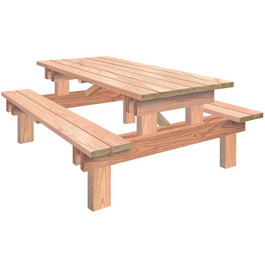 Table pique-nique Breizh - A poser