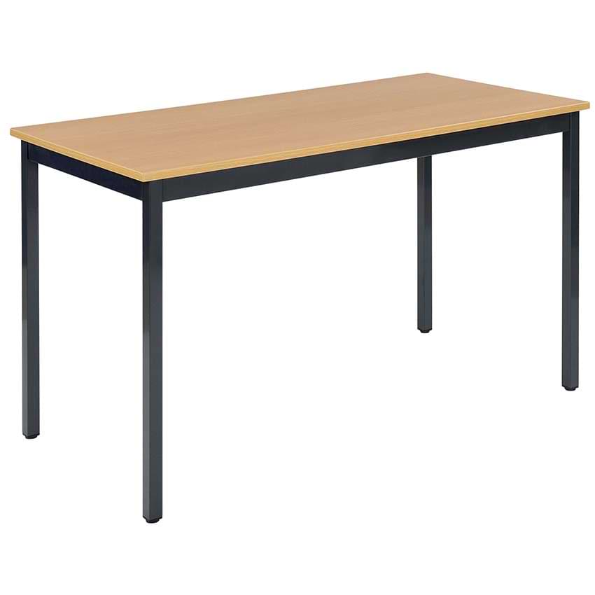Table de réunion rectangulaire - 120 X 60 cm