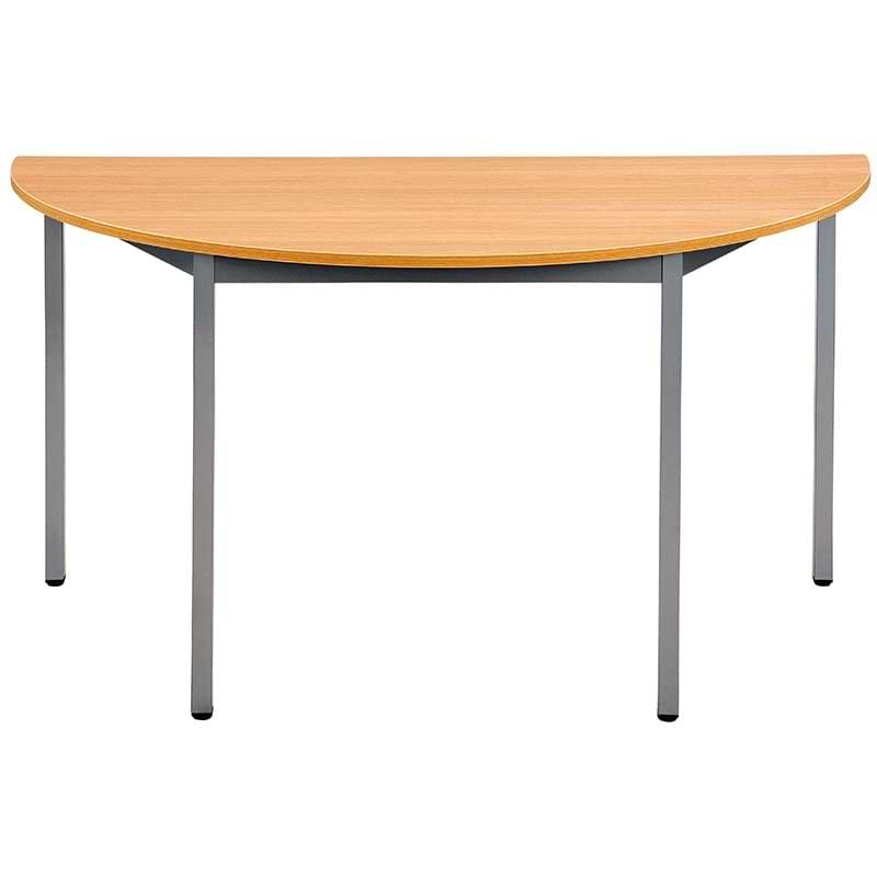 Table de réunion demi-ronde - D. 120 cm