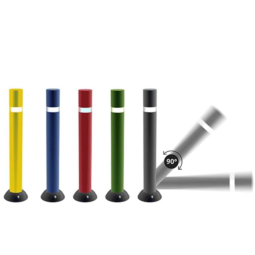 Potelet flexibilité totale D. 100 X H. 810 mm - Sur platine - Vert