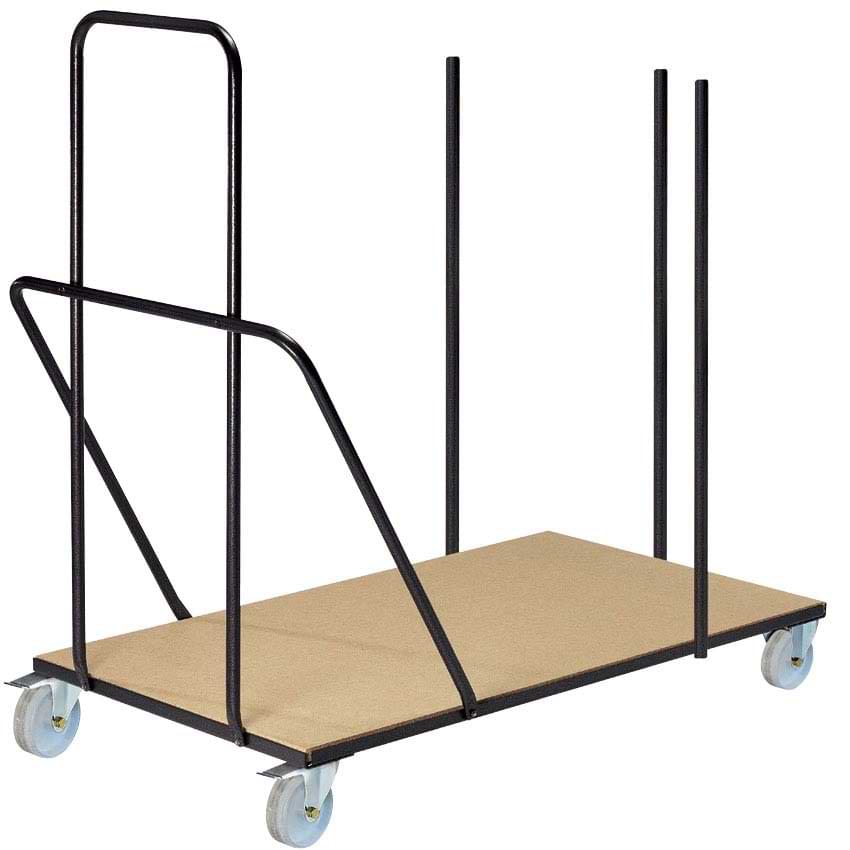 Chariot transport de tables L. 244 cm max