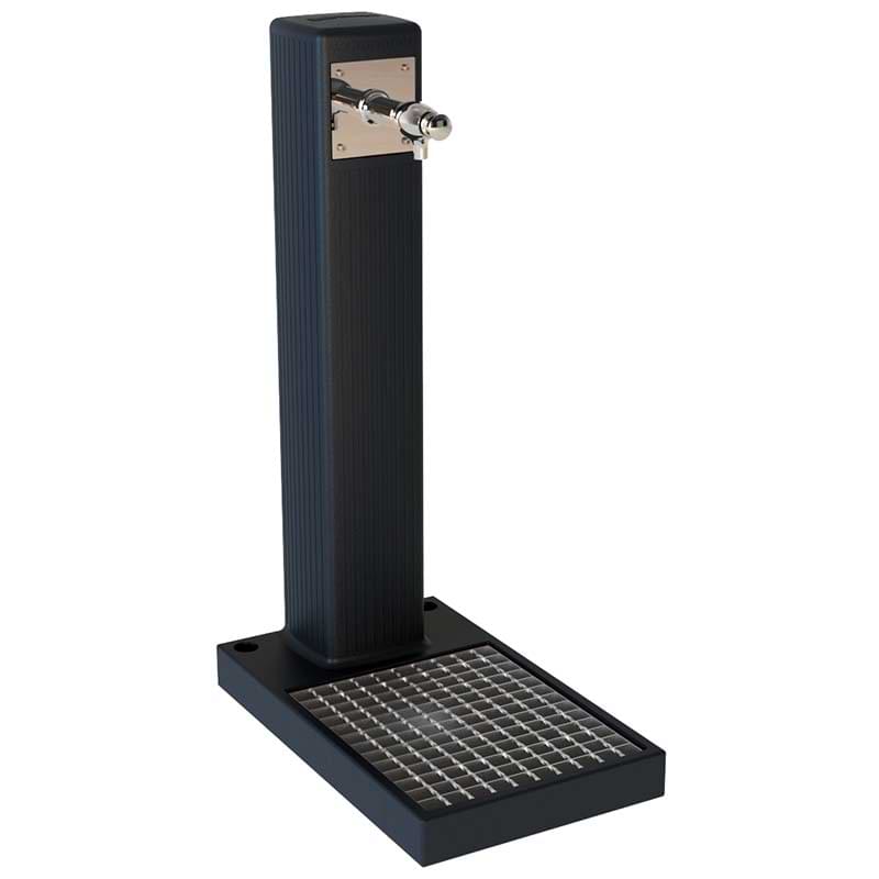 Fontaine de ville polyéthylène Vienne - Gris RAL 7021