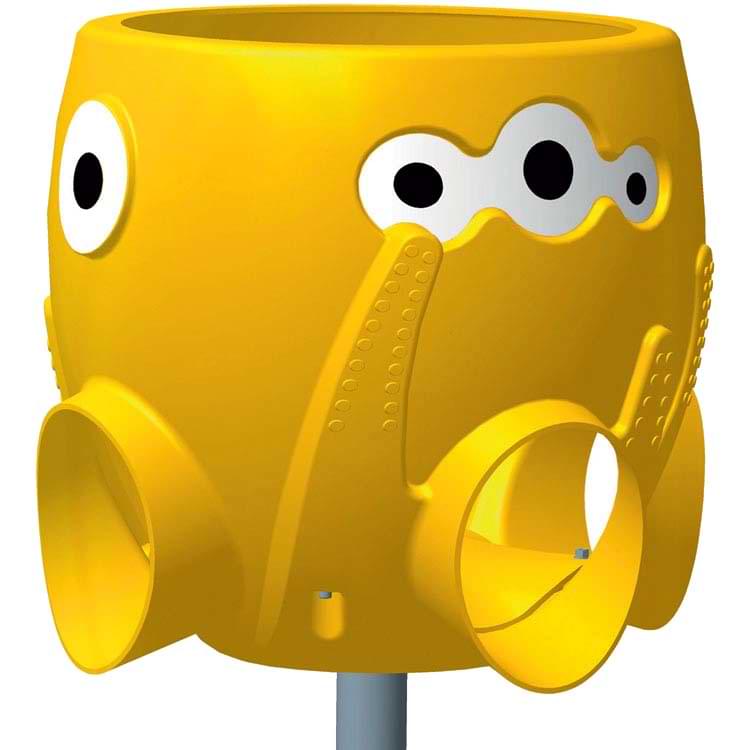 Panier attrape ballons Octopus - Jaune