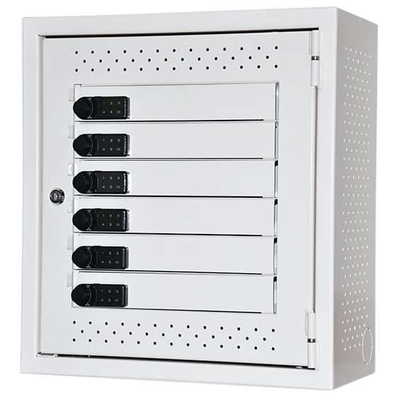 Armoire recharge smartphones & tablettes - 6 casiers