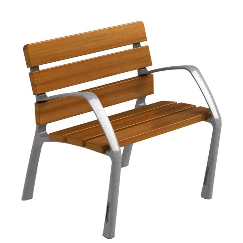 Fauteuil Cambo 6 lames - L. 70 cm