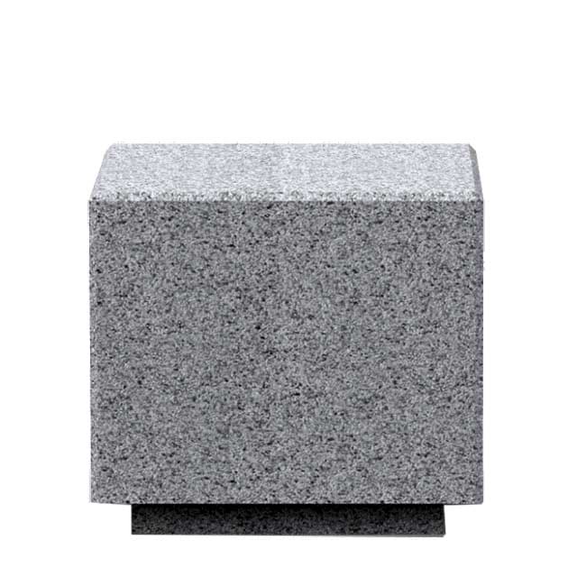 Tabouret béton modèle Kube - L. 500 mm