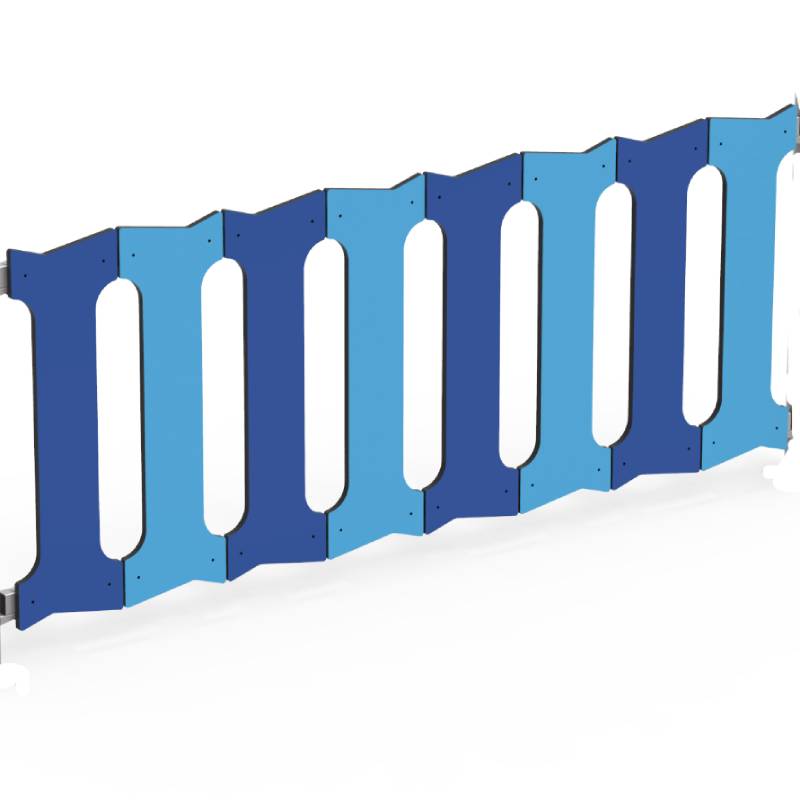 Barrière aire de jeux Puzzle - H. 750 X L. 2000 mm